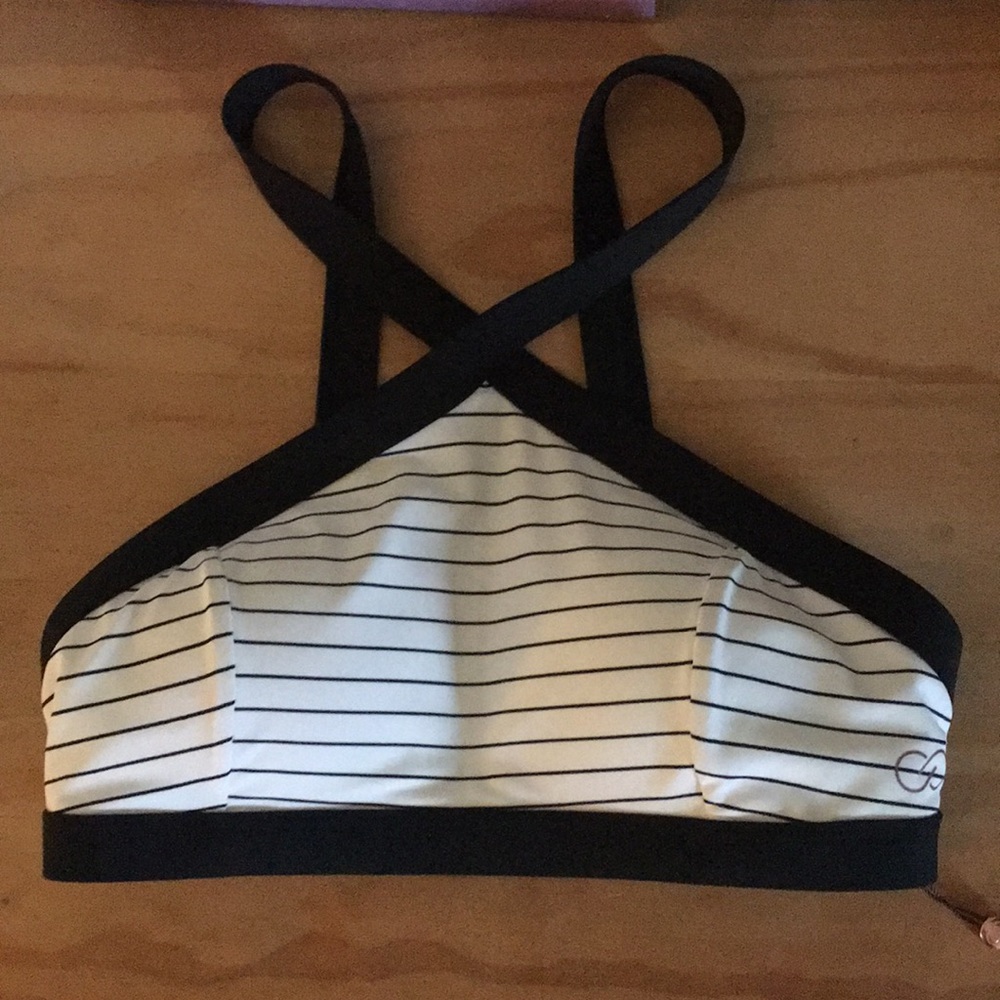 CALIA by Carrie Underwood high neck swim top XS